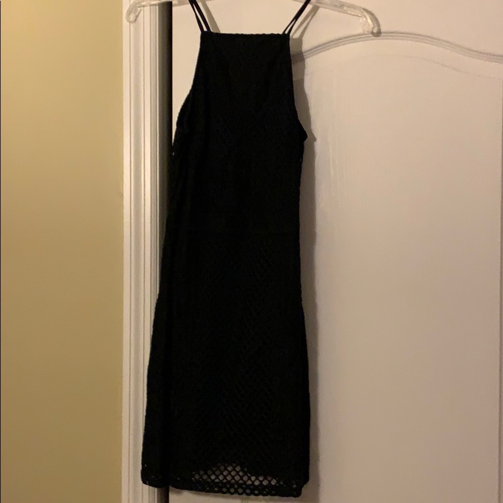 Missguided Black mini dress